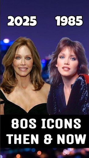 80s Blonde Bombshells Then and Now 💥 | Tanya Roberts, Morgan Fairchild, Cheryl Ladd & More 🌟 #viral