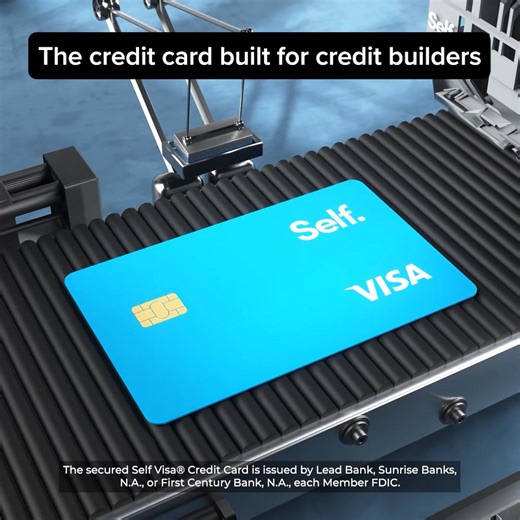 A credit card designed for people building their credit! | Self