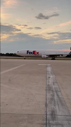 FedEx Operations Cargo Aircraft at Airport | Fedex Cargo Jet on Runway | Commercial Cargo Aircraft