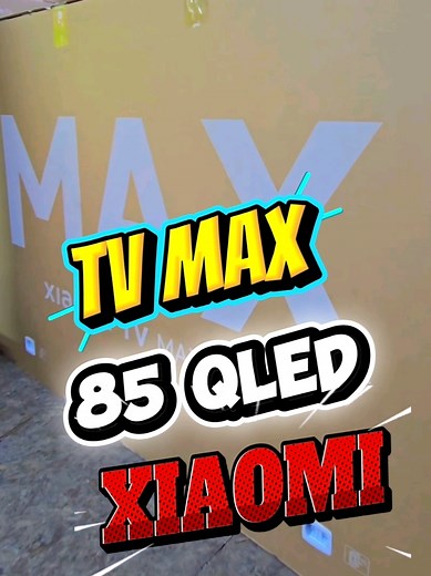 Xiaomi TV Max 85 QLED: La Experiencia Cinemática