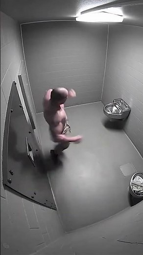 CCTV Shows Prisoner Going Berserk Inside Supermax Cell | FearFeed USA