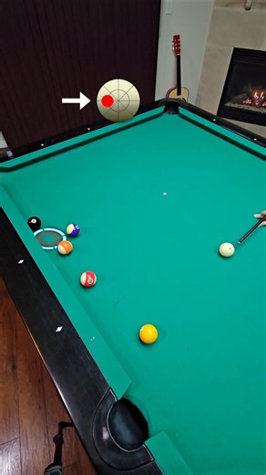 REVERSE Sidespin for the Win - Pro Tips #pool1 #billiardsgame #snooker