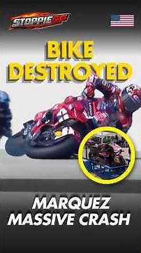 MASSIVE CRASH! Marc Marquez Bike DESTROYED at Americas GP — MotoGP 2026 😱