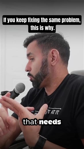 If you’re solving the same problem over and over, that’s not leadership. That’s a signal. Either: • the system is broken • the team needs clearer training • or the role simply doesn’t exist yet Great leaders don’t keep patching the same leak. They stop and ask why it keeps happening. Repeating problems aren’t personal failures. They’re design flaws. And once you fix the design, the chaos gets quieter, decisions get easier, and growth finally feels sustainable. Solve the root. Not the symptom. #l