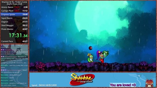 i speedrun sometimes - Shantae and the Pirate's Curse - Any% OoB | !donate !goals !next