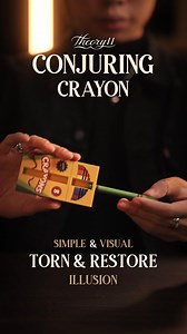 103K views · 21 reactions | A real crayon is sliced into three...