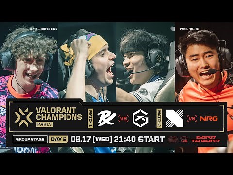 VALORANT Champions Paris — Group Stage Day 5