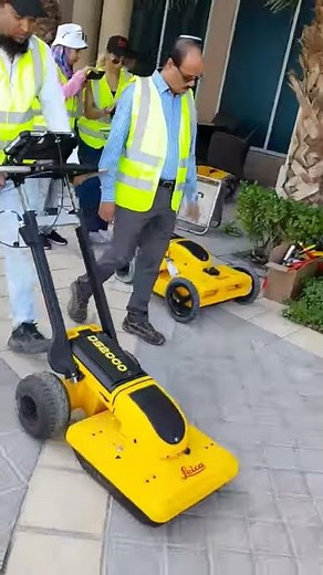 Leica DS2000 GPR - calibration process