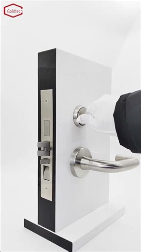 Office Function Mortise Lock with Single Cylinder