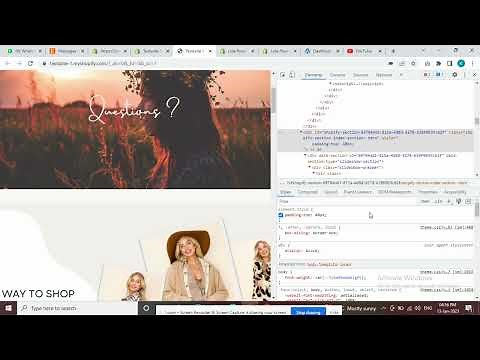how to add space between sections in shopify theme