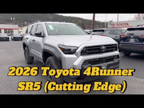 2026 Toyota 4Runner SR5 w/ 3rd Row (Cutting Edge)