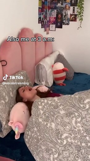 I like to play late at night, that’s why i’m late #foryou #sleeping