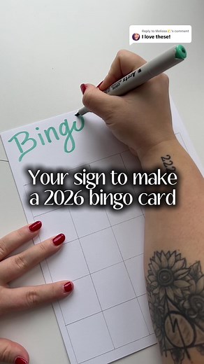Creating a Fun Bingo Card for Your 2026 Goals