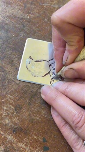 Making a new drypoint plate yesterday. I’ll try and print it today although weird things were happening yesterday when I tried to proof it. Good old printmaking mysteries. Wish me luck! #printmaking #drypoint#bridgetfarmer #birdart #printmaker | Bridget Farmer Printmaker