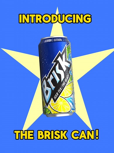 Introducing the Brisk Can - Say Goodbye to Messy Drinking