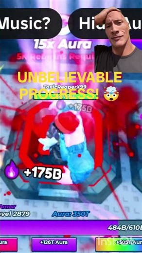 🤯 175B Aura Per Click?! INSANE Speed Level Up! ⚡ | Roblox +1 Aura Per Click
