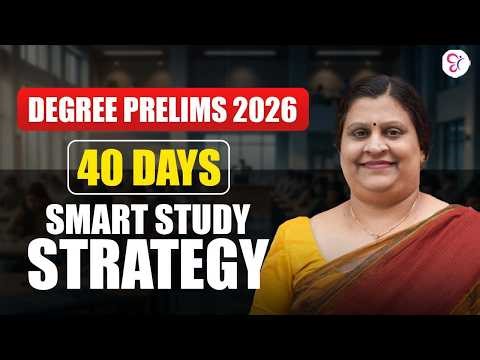 DEGREE PRELIMS 2026 | ഇനി 40 Days | Smart Study Strategy | Kerala PSC Exam 2026