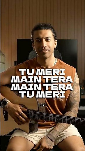 🎸 Tu Meri Main Tera Main Tera Tu Meri – Title | Guitar Lesson