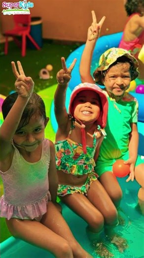 Summer camp fun. Pool day @superkids