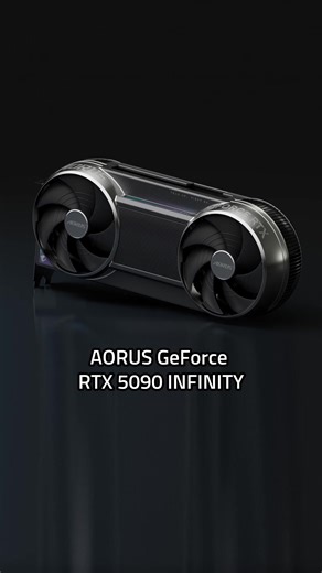 THIS is the AORUS GeForce RTX 5090 INFINITY. Built to perform. Crafted to perfection. Engineered for next-gen performance. With the all new Hyperburst Cooling Technology, with refined airflow and bold craftmanship Learn more 👉 https://www.gigabyte.com/Consumer/gigabyte-event | AORUS