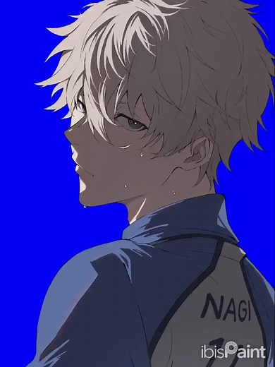 Speedpaint Nagi #nagiseishiro #bluelock #digitalart #speedpaint #fyp