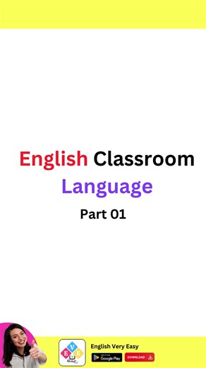 English Classroom Language Part 1: Basic Phrases and Questions
