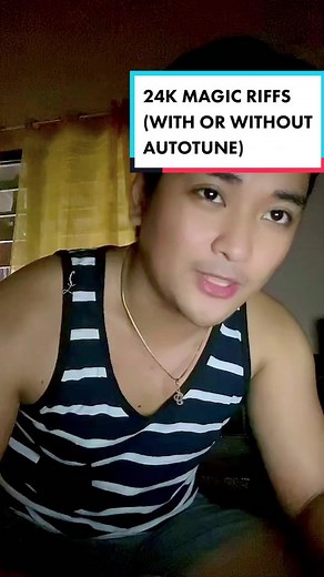 24K Riffs Challenge With and Without Autotune. #JustinTaller #blankspaceartists #talleruns #24kmagicchallenge