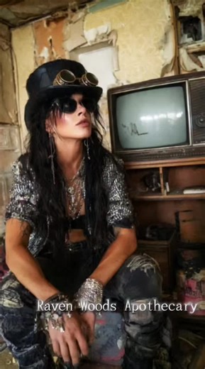 Say It Ain't So by Weezer Retro Vintage Nostalgic Zombie Horror Apocalypse 80s style dilapidated house with steampunk Gothic emo woman and grunge zombies #genx #darkaesthetic #horrortiktok #witchyvibes #weezer