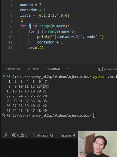 #python #aprendepython #pythondesdecero #pythonfacil #software @Henry