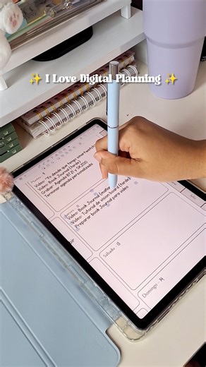 I love digital planning ✨️📱#digitalplanning #ipadplanner #samsungnotes #agendadigital #planner