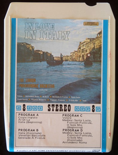 The London Philharmonic Orchestra, Joseph Primavera - In Love In Italy