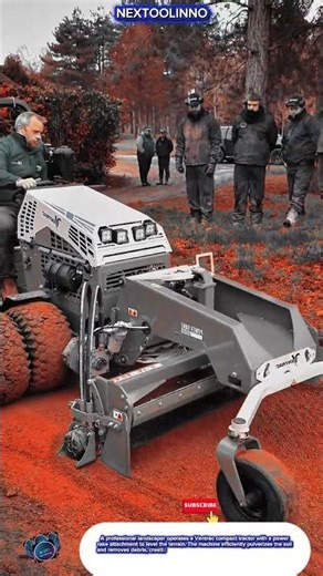 Heavy Equipment Tractor Levels Yard Land machine Innovative for Efficient Land Preparation