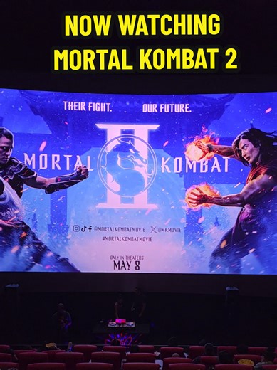 I have seen Mortal Kombat 2! Can't wait to talk to you guys about it. Review once the embargo lifts! @Mortal Kombat Are you guys looking forward to it? #MortalKombat #MortalKombat2 #MortalKombatMovie #KarlUrban #JohnnyCage