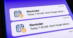 Reminder Notification On Smartphone Screen Scrolling Stock Footage Video (100% Royalty-free) 3591061069 | Shutterstock
