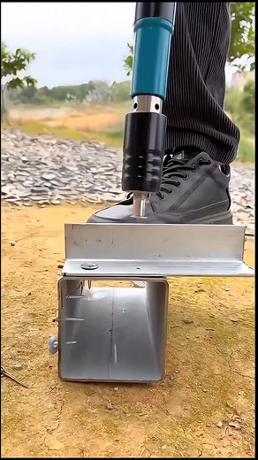 A nail gun without bullets can drive nails into concrete. #nails #tools #diy | Nail Guns