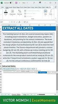 Extract All dates (dd-mmm-yy) from a string /paragraph with REGEX
