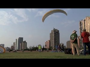 Paragliding over Lima, PERU II w/ Marco A Mercado. PMW-EX3