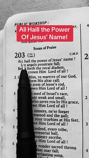 All Hail the Power of Jesus’ Name - Worship Hymn