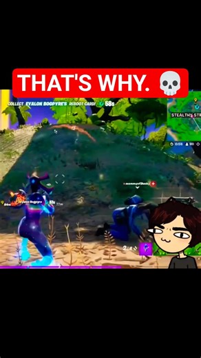 He's right here | #pngtuber #Fortnite #reaction