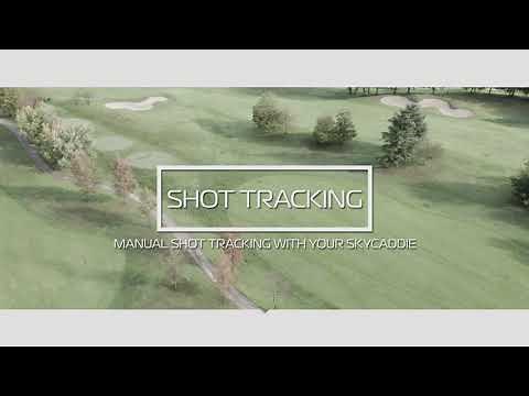 Manual Shot tracking with the SkyCaddie SX and Pro X series