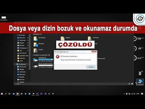 Dosya/Dizin Bozuk ve Okunamaz Hatası Nasıl Düzeltilir?