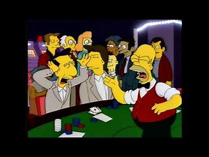 THE SIMPSONS - "Marge is Addicted to Slot Machines" - Springfield Casino - 1993