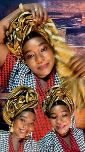 Learn simple step by step tutorial on how to create your party gele styles as a beginner #fashion #womenfashion #headwrap #gele #headgear | African Beautiful Fashion and Lifestyle