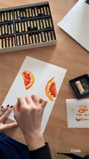 Creative Oil Pastel Techniques with Pomelo