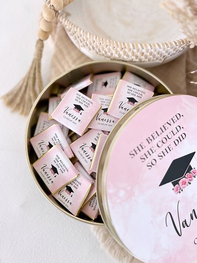 Personalized Graduation Chocolate Favors: Class of 2025 Party Gift - Etsy