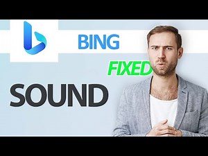 How To Fix Bing App Sound Problem | Step By Step