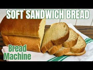 Soft Bread Machine Sandwich Bread | Sweetened Condensed Milk Bread Recipe 1, 1.5, 2 lb