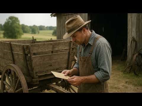 I opened the old hay wagon out of curiosity—then a dusty envelope changed my future