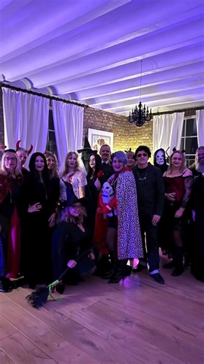 1.7K views · 38 reactions | Welcome to Halloween Party 嵐 #halloween #party #2025 #friends | Magdalena Katarzyna Baryła-Klimek | Facebook