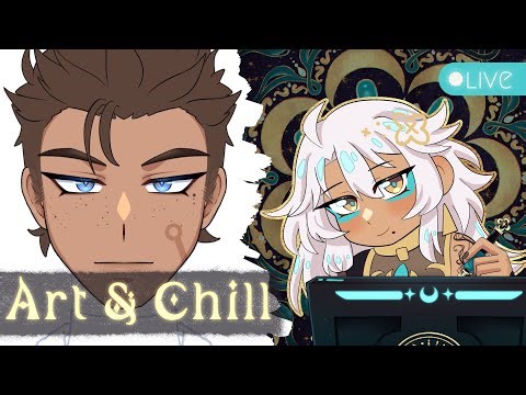 im art pregnant w another vtuber | art & chill